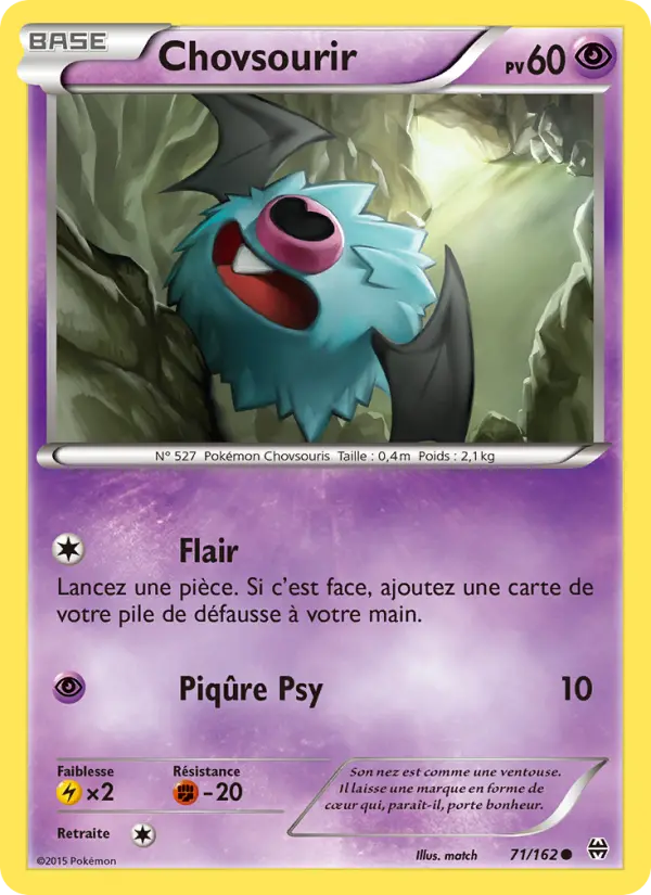 Chovsourir — carte 71 de l’extension Impulsion Turbo
