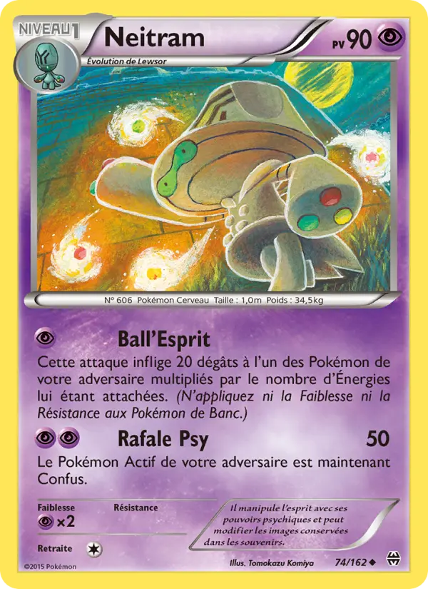 Neitram — carte 74 de l’extension Impulsion Turbo