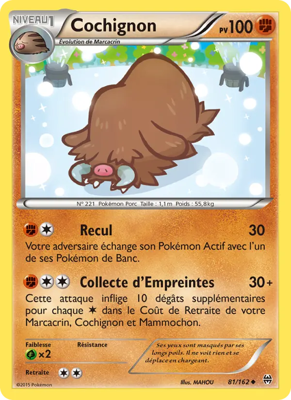 Cochignon — carte 81 de l’extension Impulsion Turbo
