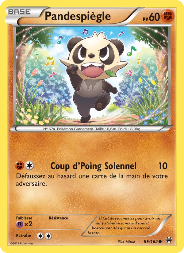 Pandespiègle — carte 86 de l’extension Impulsion Turbo