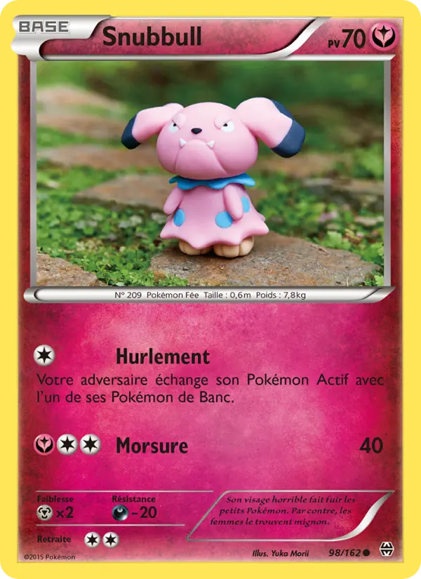 Snubbull — carte 98 de l’extension Impulsion Turbo