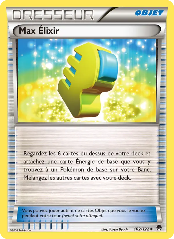 Max Élixir — carte 102 de l’extension Rupture Turbo