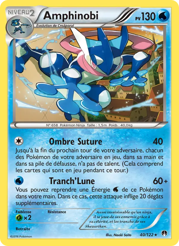 Amphinobi — carte 40 de l’extension Rupture Turbo