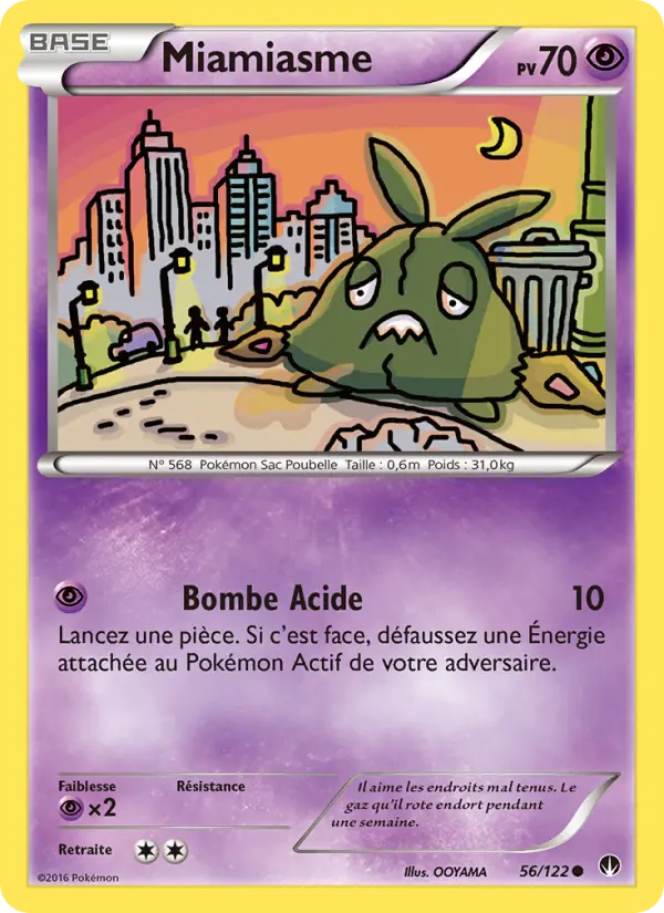 Miamiasme — carte 56 de l’extension Rupture Turbo