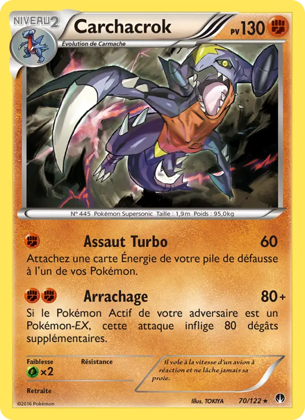 Carchacrok — carte 70 de l’extension Rupture Turbo