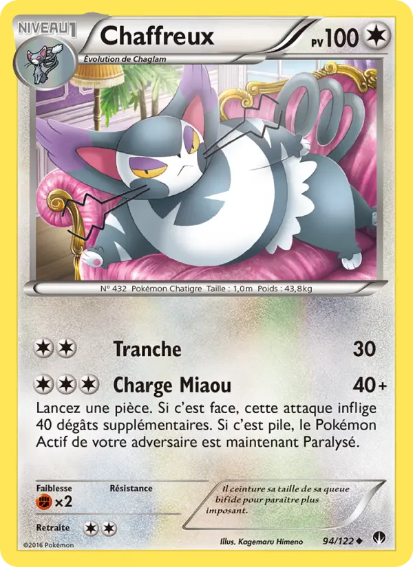 Chaffreux — carte 94 de l’extension Rupture Turbo