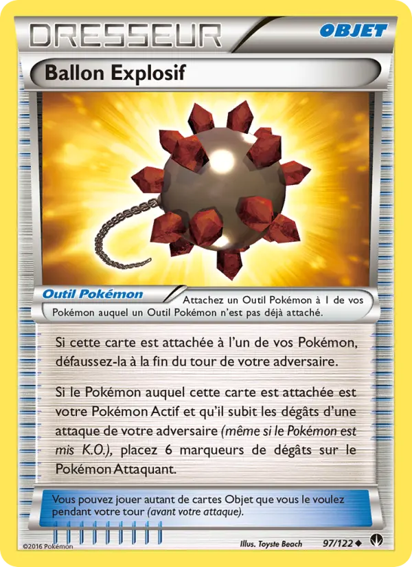 Ballon Explosif — carte 97 de l’extension Rupture Turbo