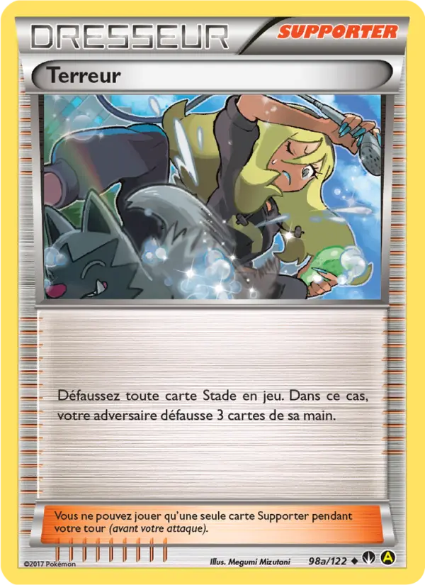 Terreur — carte 98a de l’extension Rupture Turbo