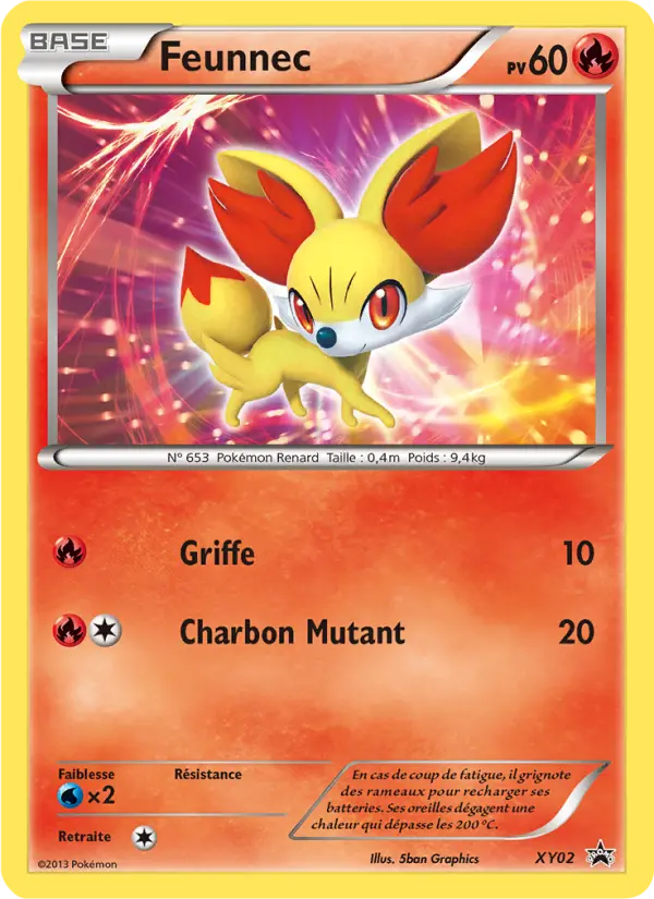 Feunnec — carte XY02 de l’extension Promo XY
