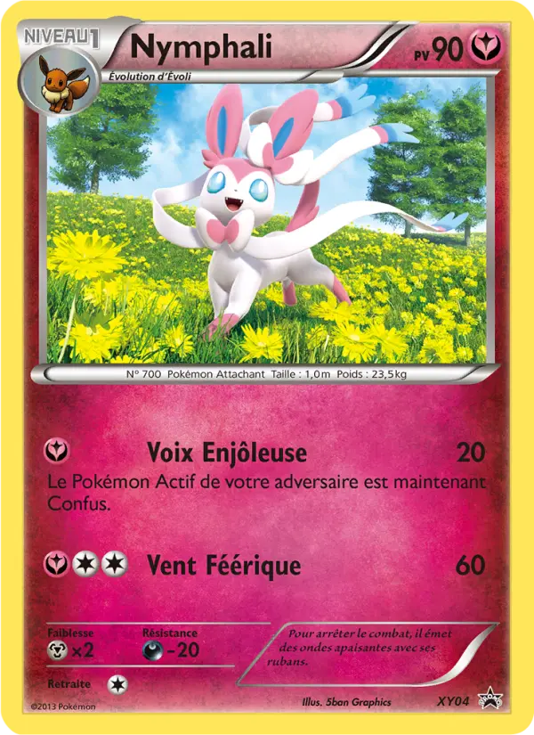 Nymphali — carte XY04 de l’extension Promo XY