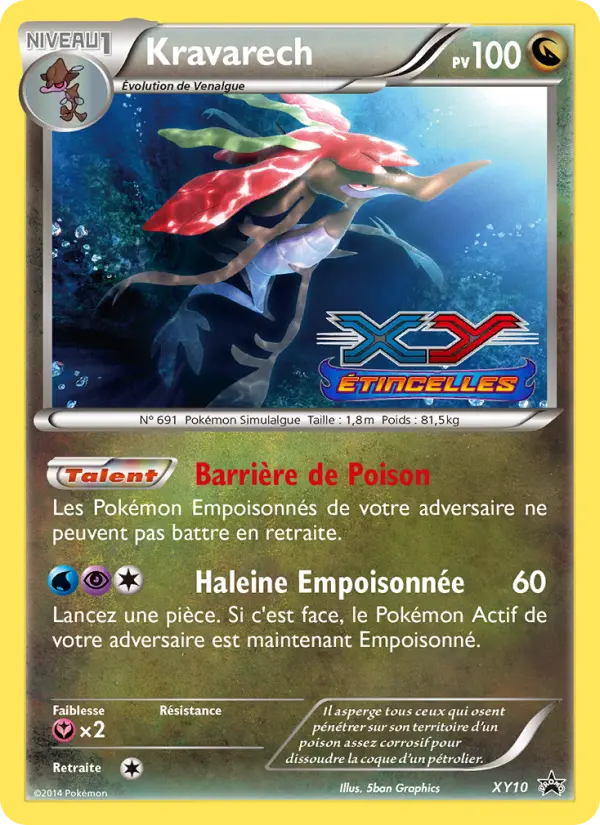 Kravarech — carte XY10 de l’extension Promo XY
