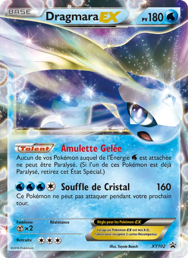 Dragmara EX — carte XY102 de l’extension Promo XY