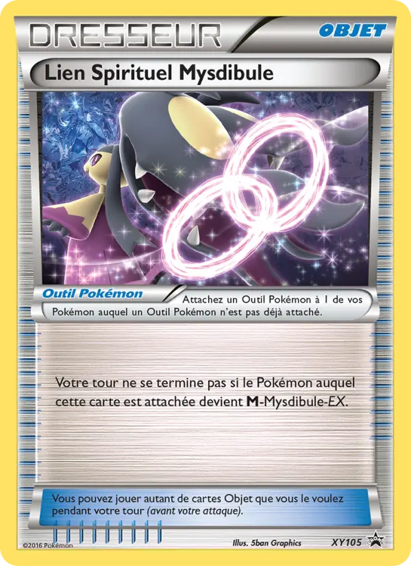 Lien Spirituel Mysdibule — carte XY105 de l’extension Promo XY