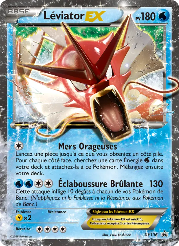 Léviator EX — carte XY106 de l’extension Promo XY