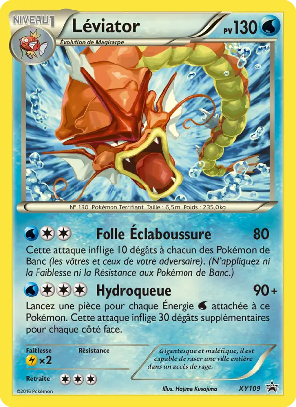 Léviator — carte XY109 de l’extension Promo XY