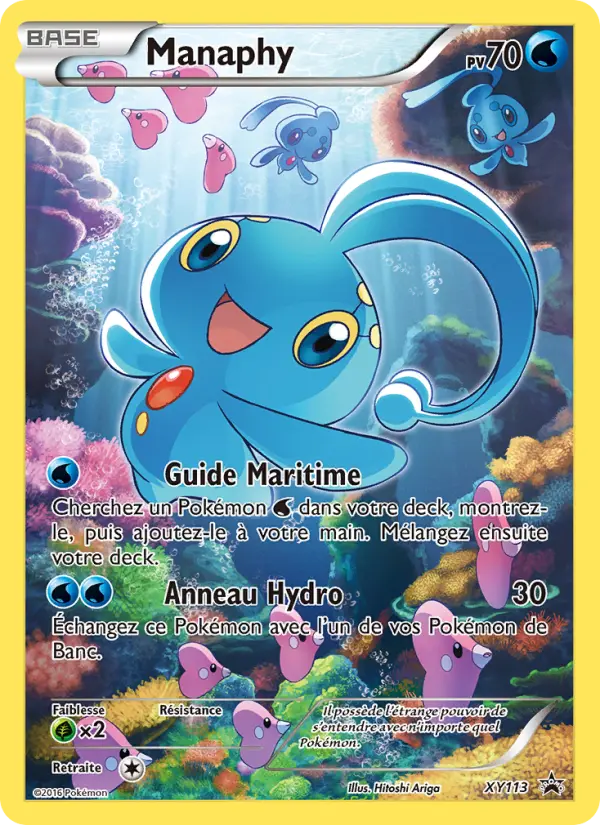 Manaphy — carte XY113 de l’extension Promo XY