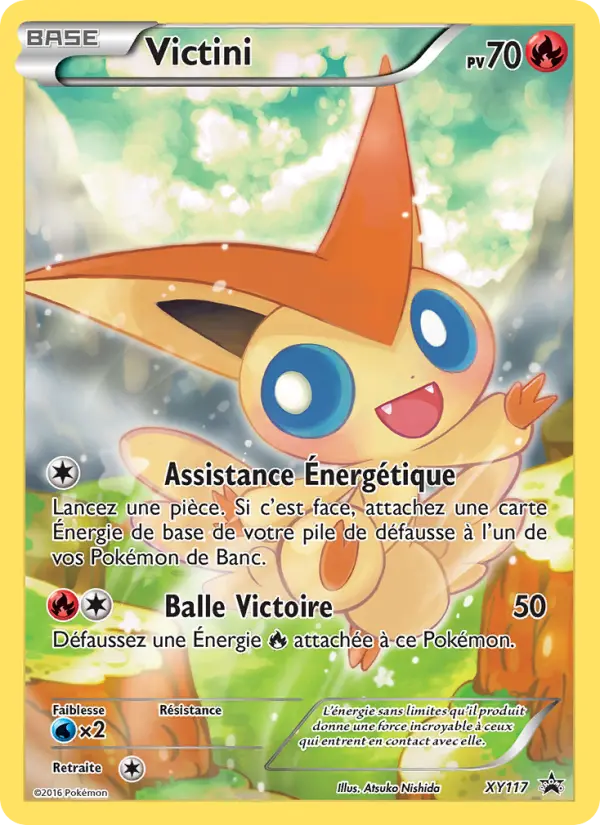 Victini — carte XY117 de l’extension Promo XY