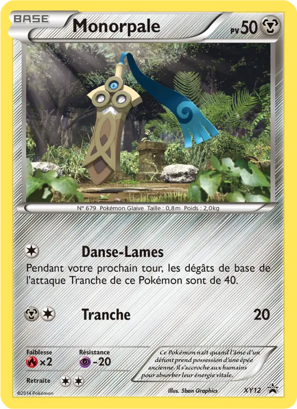 Monorpale — carte XY12 de l’extension Promo XY