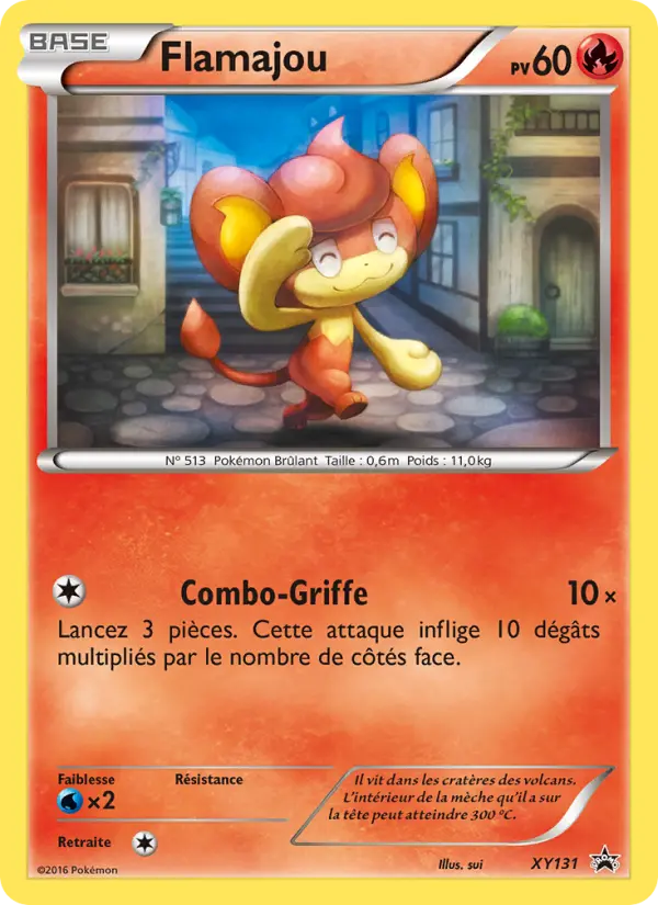 Flamajou — carte XY131 de l’extension Promo XY