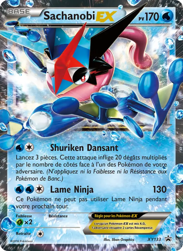 Sachanobi EX — carte XY133 de l’extension Promo XY