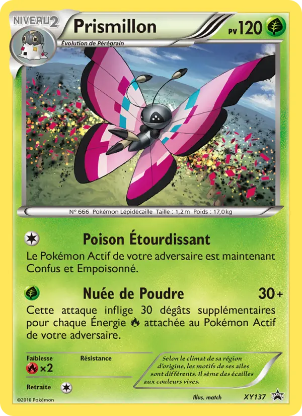 Prismillon — carte XY137 de l’extension Promo XY