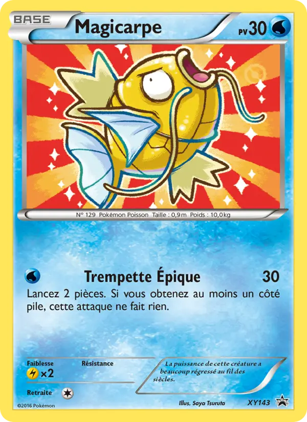 Magicarpe — carte XY143 de l’extension Promo XY