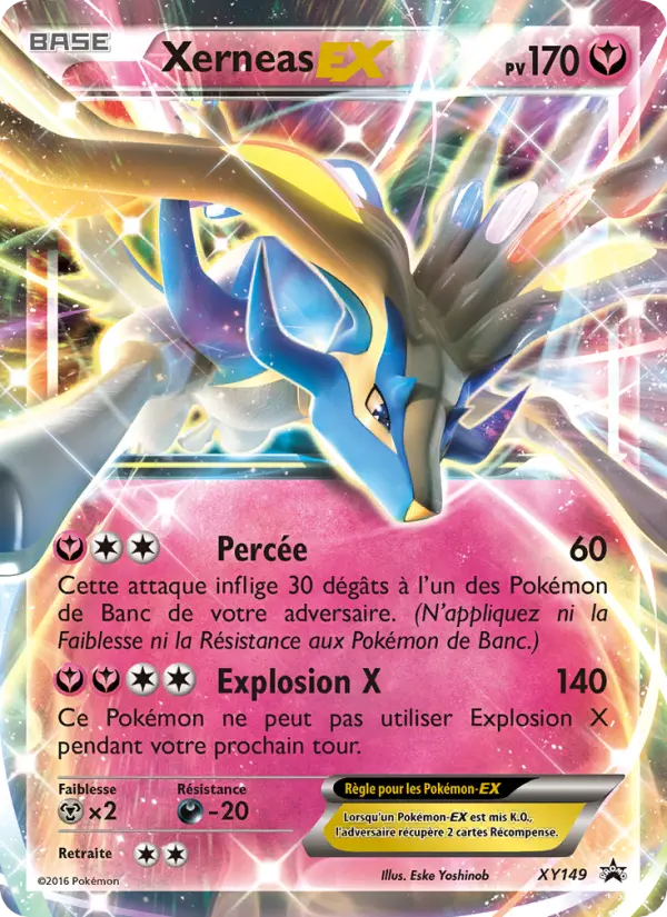 Xerneas EX — carte XY149 de l’extension Promo XY