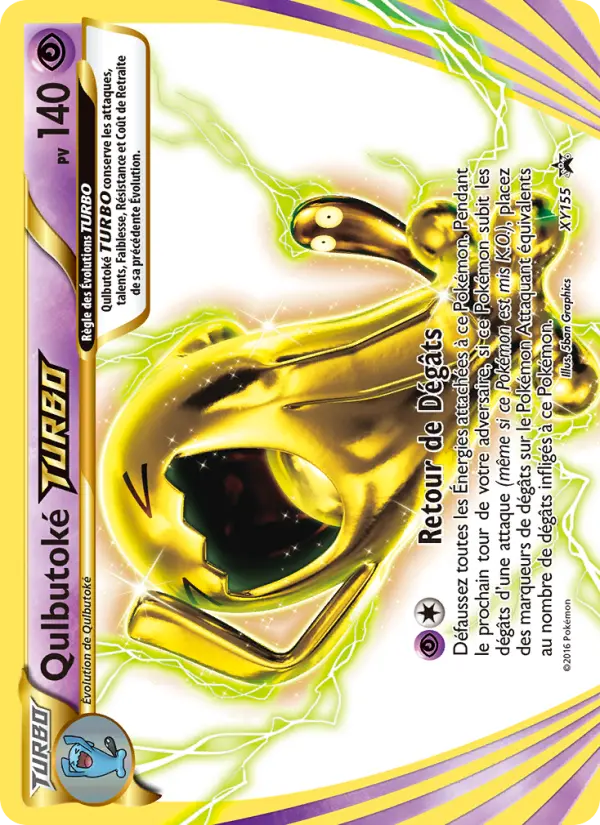 Qulbutoké TURBO — carte XY155 de l’extension Promo XY