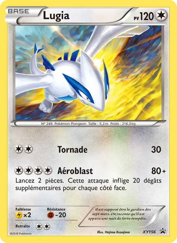 Lugia — carte XY156 de l’extension Promo XY