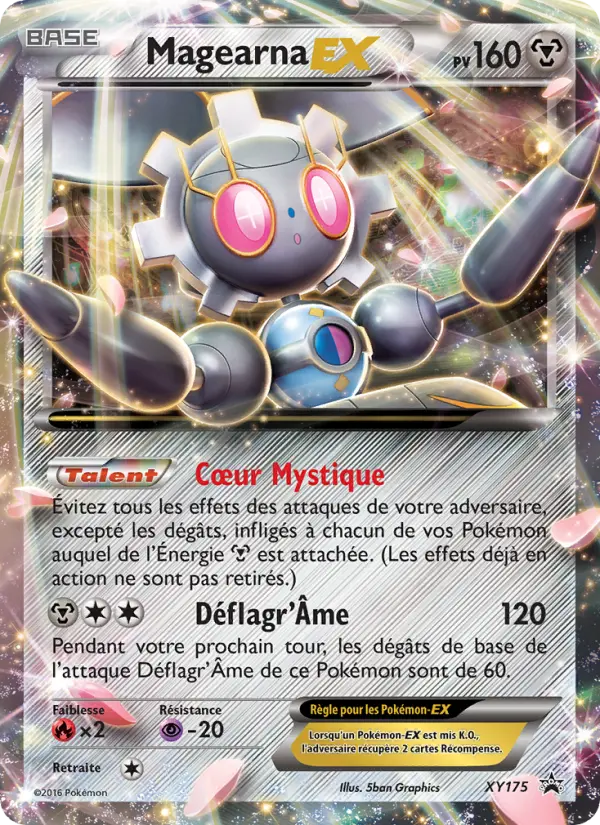 Magearna-EX — carte XY175 de l’extension Promo XY