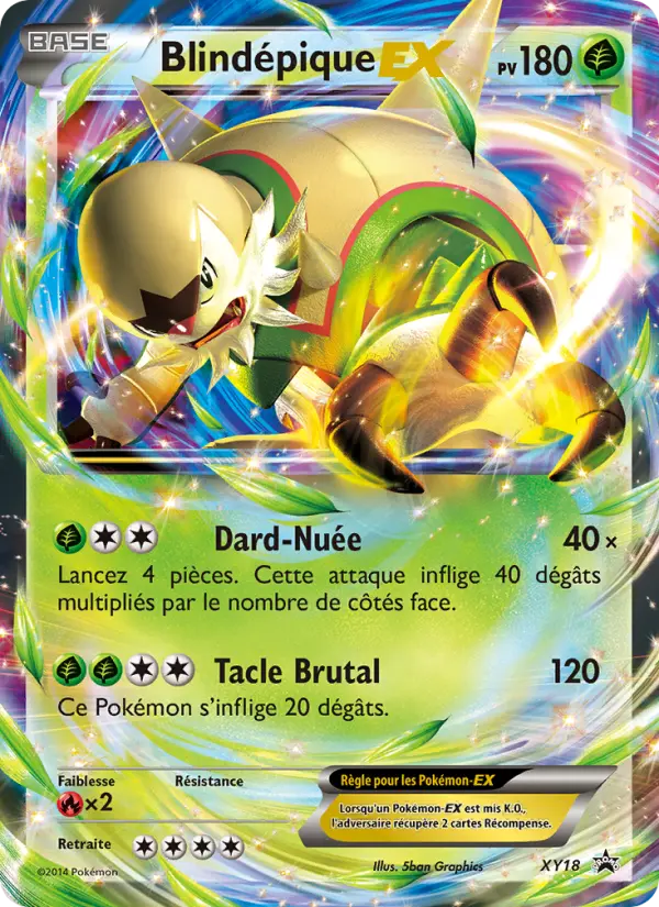 Blindépique EX — carte XY18 de l’extension Promo XY
