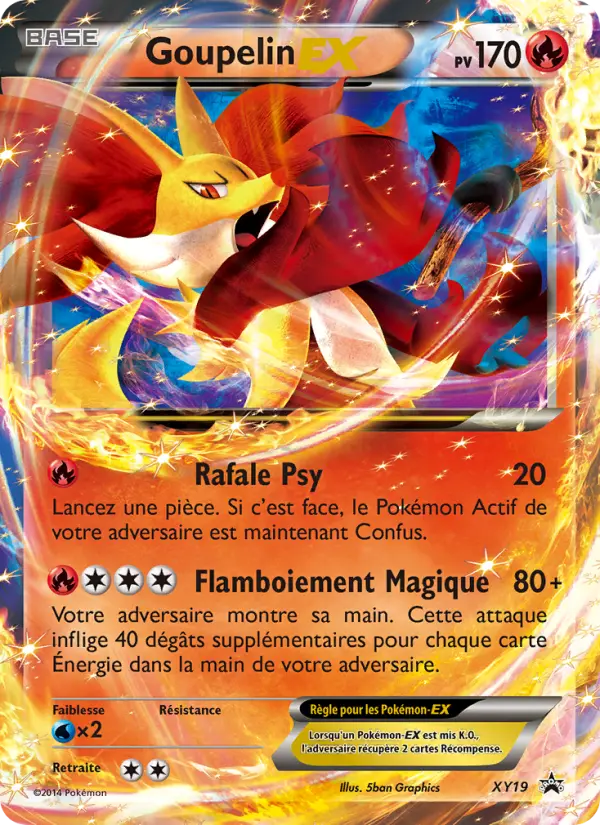 Goupelin EX — carte XY19 de l’extension Promo XY