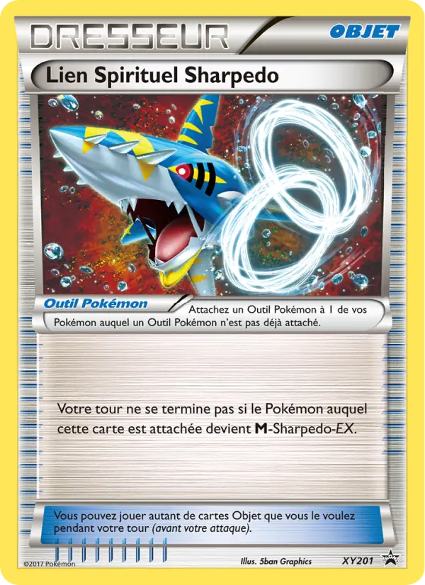 Lien Spirituel Sharpedo — carte XY201 de l’extension Promo XY