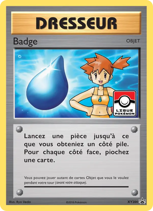 Badge — carte XY204 de l’extension Promo XY