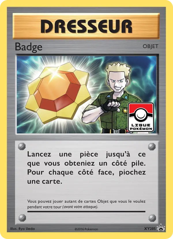 Badge — carte XY205 de l’extension Promo XY