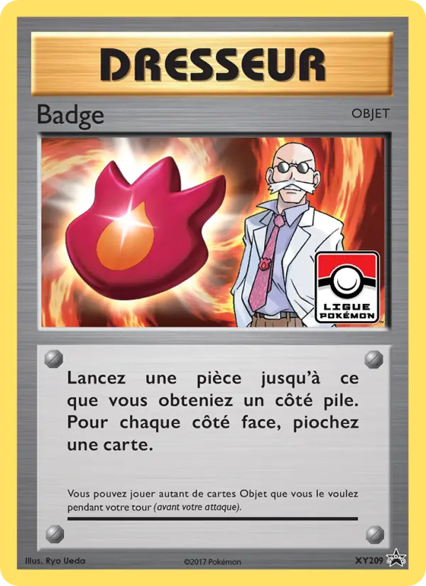 Badge — carte XY209 de l’extension Promo XY