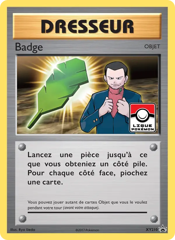 Badge — carte XY210 de l’extension Promo XY