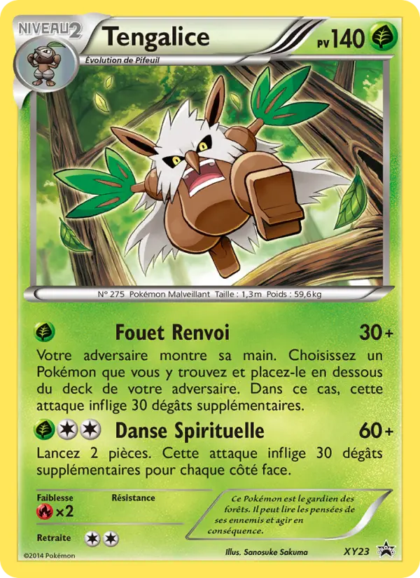 Tengalice — carte XY23 de l’extension Promo XY