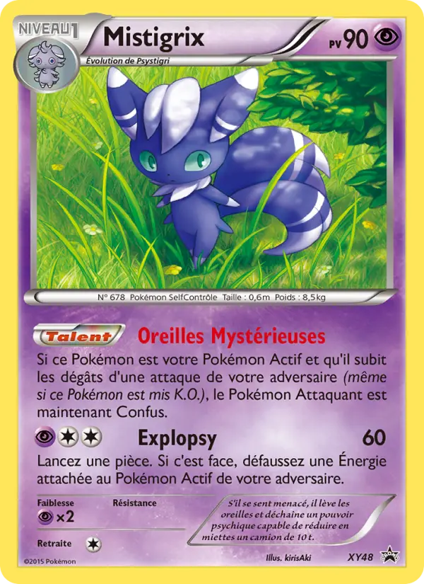 Mistigrix — carte XY48 de l’extension Promo XY