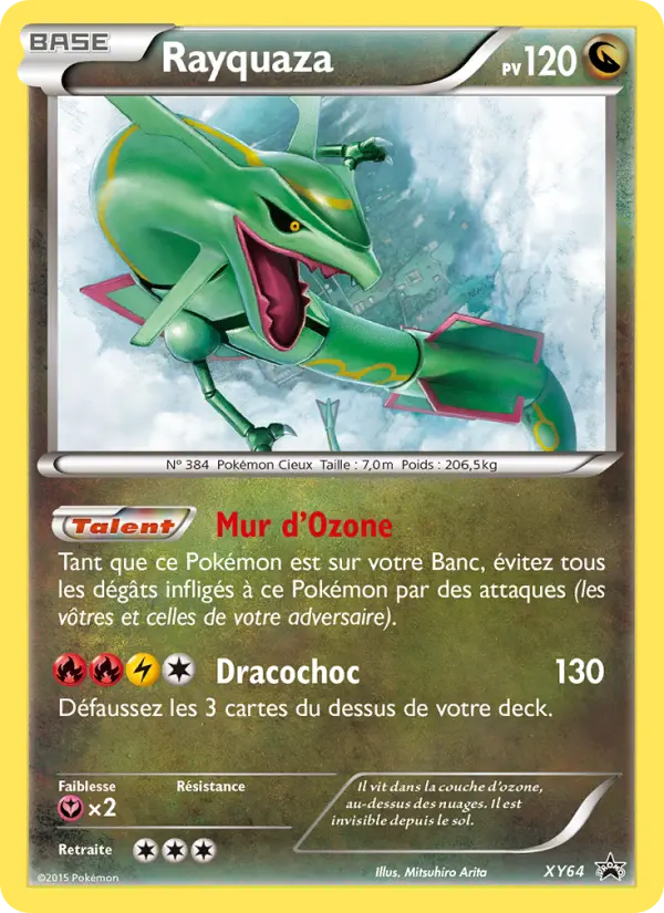 Rayquaza — carte XY64 de l’extension Promo XY