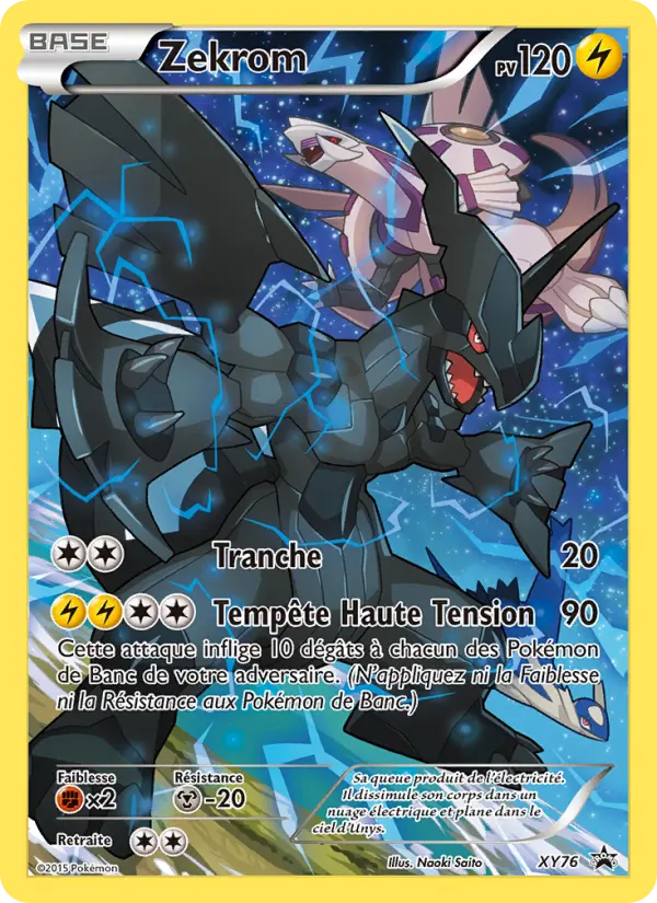 Zekrom — carte XY76 de l’extension Promo XY