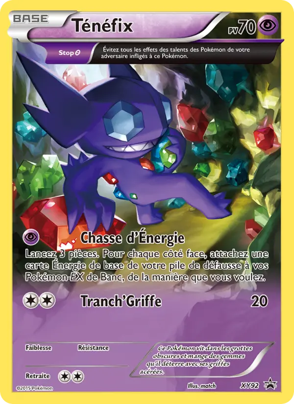 Ténéfix — carte XY92 de l’extension Promo XY