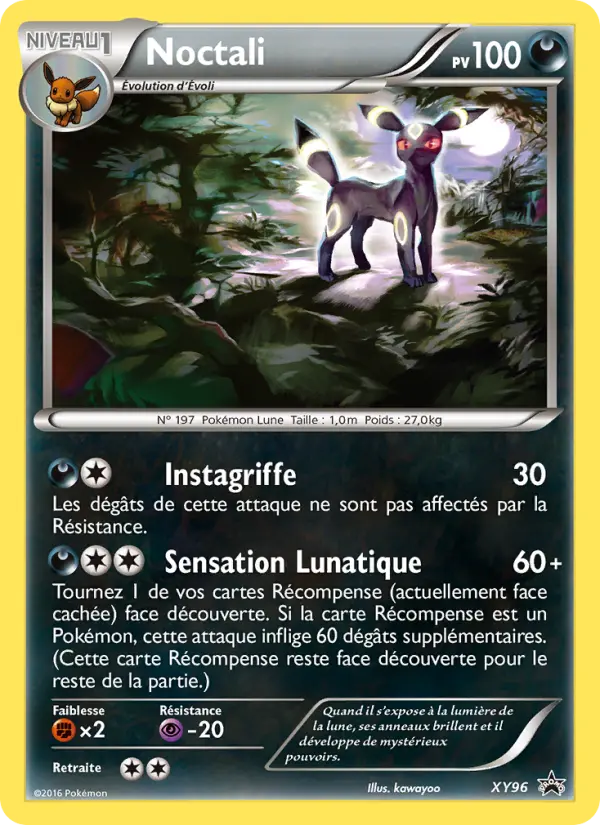 Noctali — carte XY96 de l’extension Promo XY
