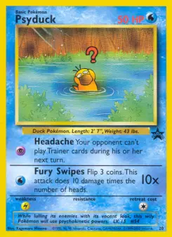 Psykokwak — carte 20 de l’extension Wizards Black Star Promos