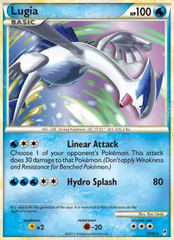 Lugia — carte 15 de l’extension L'appel des Légendes