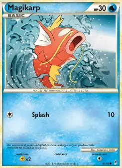 Magicarpe — carte 61 de l’extension L'appel des Légendes