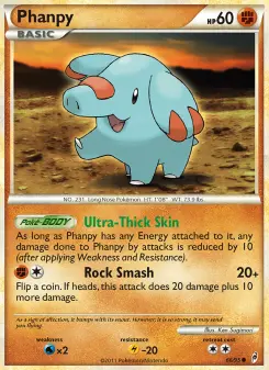 Phanpy — carte 66 de l’extension L'appel des Légendes