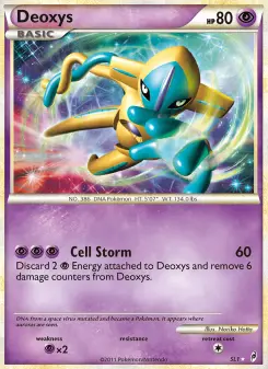 Deoxys — carte SL1 de l’extension L'appel des Légendes
