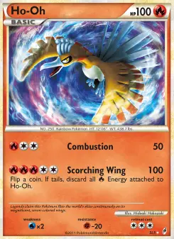 Ho-Oh — carte SL5 de l’extension L'appel des Légendes