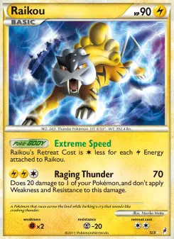 Raikou — carte SL9 de l’extension L'appel des Légendes